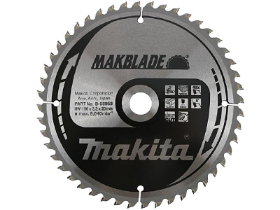 Пильный диск MAKITA MAKBlade (B-08888)