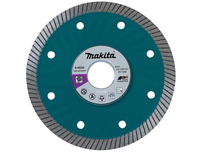 Алмазний диск MAKITA по плитке Turbo (B-46333)