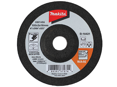 Гибкий шлифовальный диск MAKITA B-18502