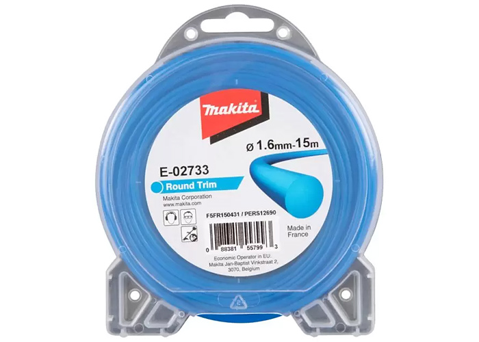 Жилка косильная круглая MAKITA E-02733