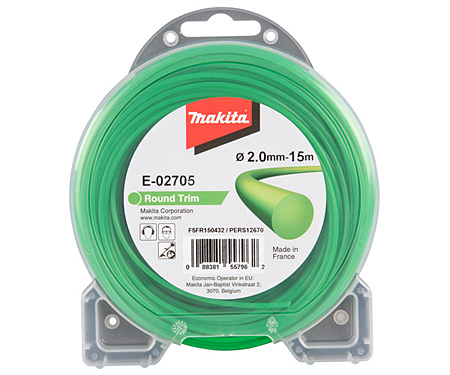Жилка косильная круглая MAKITA E-02705