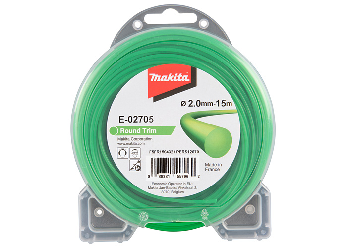 Жилка косильная круглая MAKITA E-02705