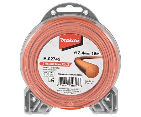 Жилка косильная круглая MAKITA E-02749
