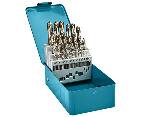 Набор сверл HSS-G по металлу MAKITA D-54031