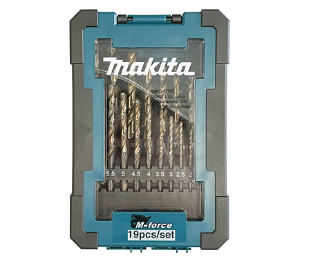 Набор сверл по металлу HSS M-Force MAKITA D-67583