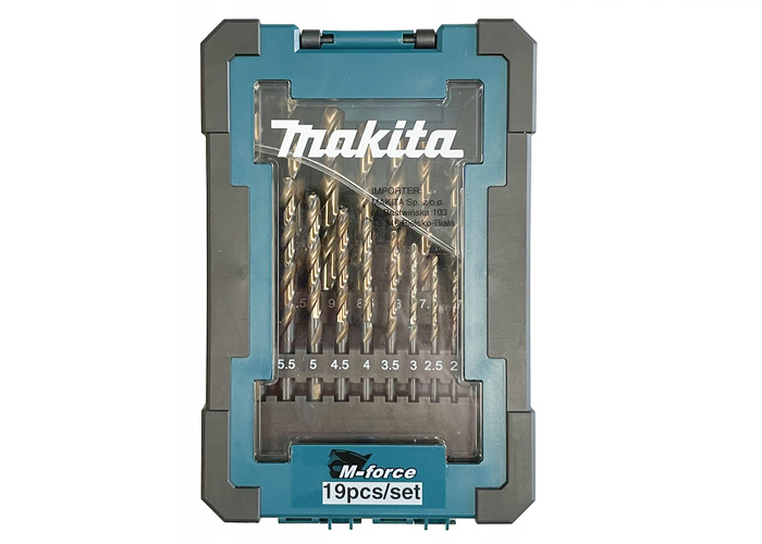Набор сверл по металлу HSS M-Force MAKITA D-67583