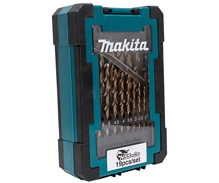 Набор сверл по металлу HSS-Co (5%) MAKITA D-67561