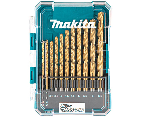 Набор сверл по металлу HSS-TiN MAKITA D-72855
