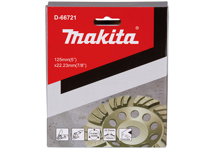 Алмазна шліфувальна чашка MAKITA D-66721