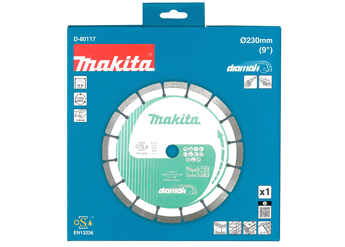 Алмазний диск Diamak по бетону MAKITA D-80117