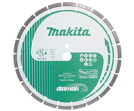 Алмазний диск по бетону MAKITA D-80123