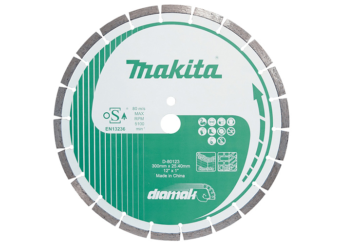 Алмазний диск по бетону MAKITA D-80123