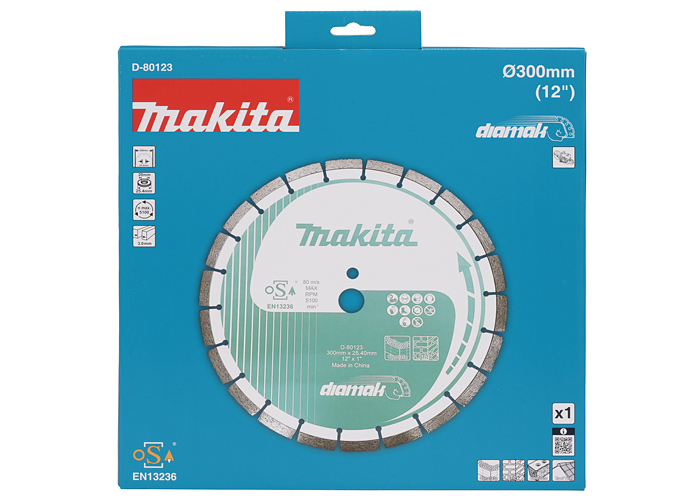 Алмазний диск по бетону MAKITA D-80123