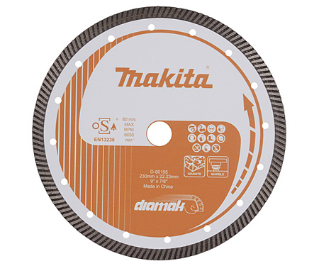 Алмазний диск по бетону та мармуру MAKITA D-80195