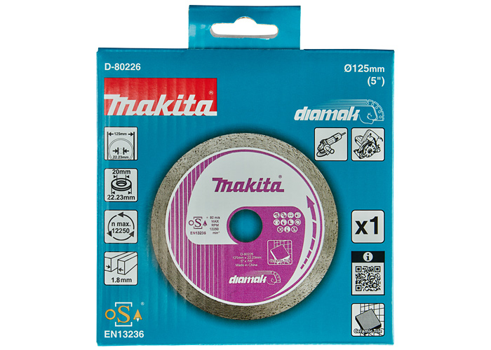 Алмазний диск по кераміці MAKITA D-80226