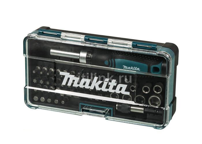 Викрутка-тріскача із набором біт MAKITA B-36170