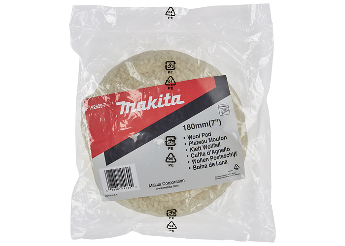 Вовняний полірувальний диск MAKITA 192629-7