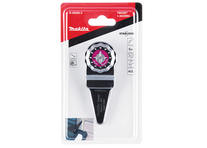 Гостре продовгувате лезо для мульт, HCS 28х40мм TMA067 MAKITA B-65006