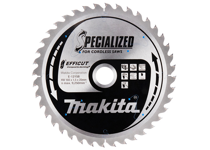 Диск ТСТ по дереву MAKITA E-12158