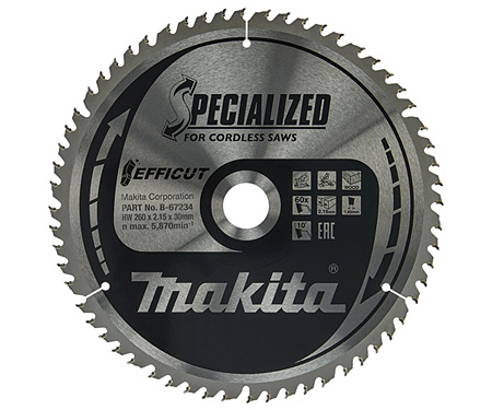 Диск ТСТ по дереву MAKITA B-67234
