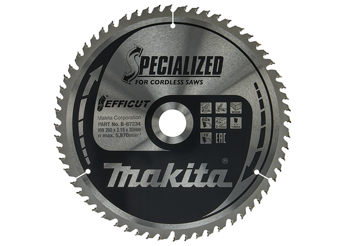Диск ТСТ по дереву MAKITA B-67234