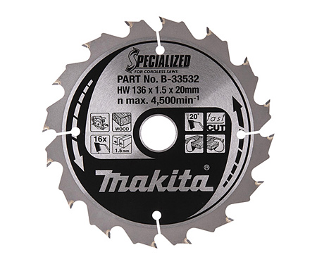Пиляльний диск MAKITA B-33532