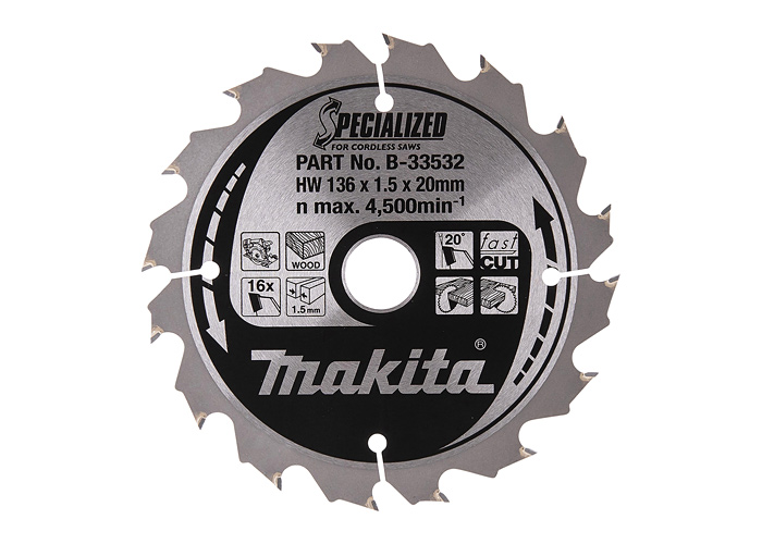 Пиляльний диск MAKITA B-33532