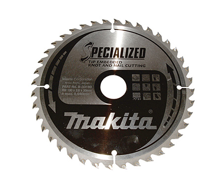 Пиляльний диск MAKITA B-33180