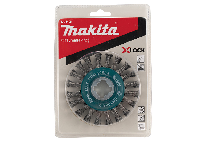Дискова щітка з гофрованим дротом MAKITA D-73405