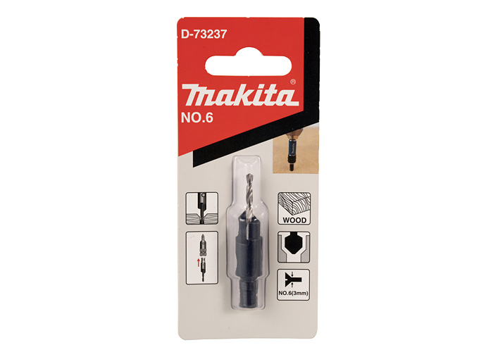 Зенкова із бітою 6 (M3) MAKITA D-73237
