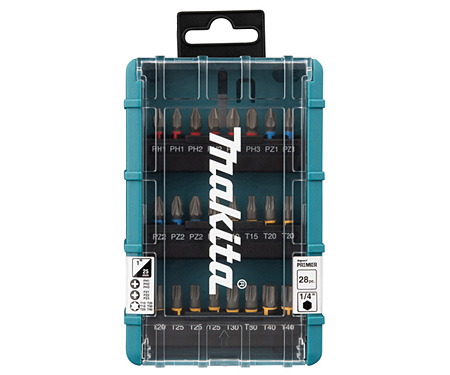 Набір біт з бітотримачем MAKITA E-25068
