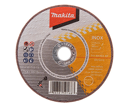 Відрізний диск 76х1х10мм WA60T MAKITA D-74815-5