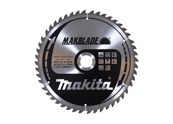 Пиляльний диск по деревині MAKBlade 255x30 48T MAKITA B-32699