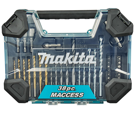 Набор сверл и бит (38 шт.) MAKITA E-22573