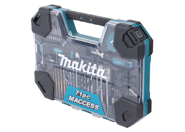Набор сверл и бит (71 шт.) MAKITA E-22589