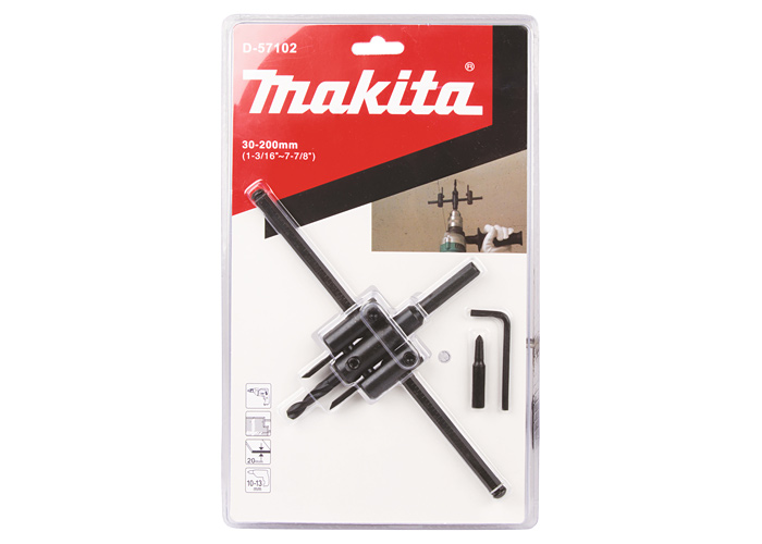 Резак разводной по гипсокартону 30-200х20 мм MAKITA D-57102