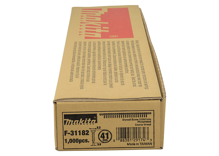 Саморезы для гипсокартона MAKITA F-31182