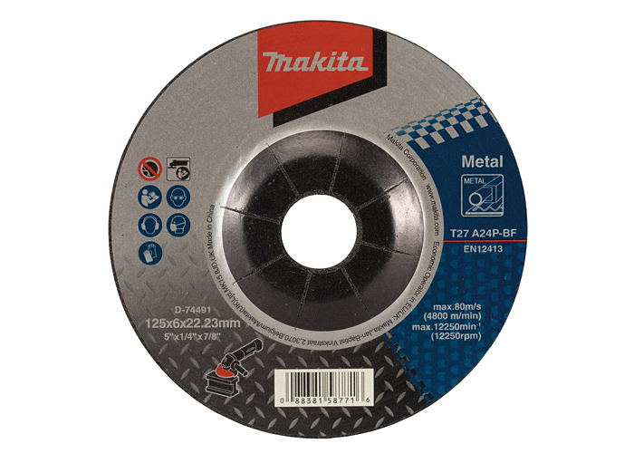 Шлифовальный диск по металлу MAKITA D-74491