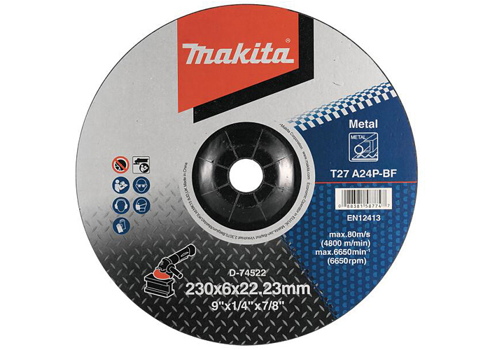 Шлифовальный диск по металлу MAKITA D-74522