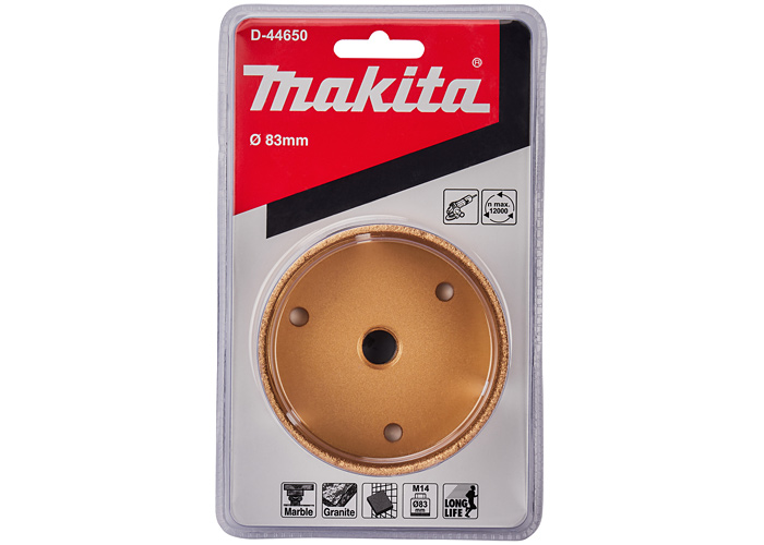 Алмазная коронка M14 Vacuum brazed 83 мм MAKITA D-44650