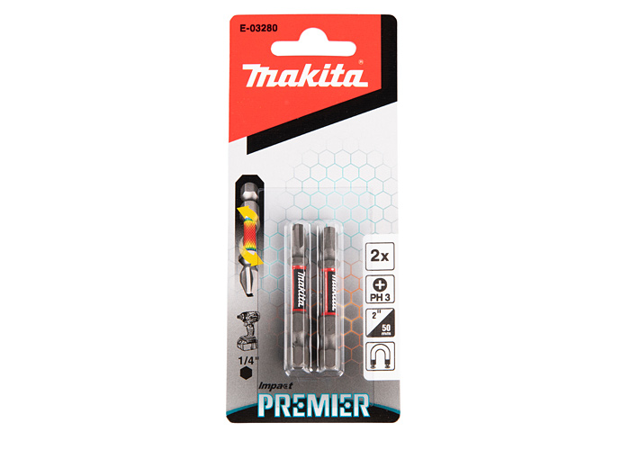 Бита РH3 Impact Premier 50 мм MAKITA E-03280