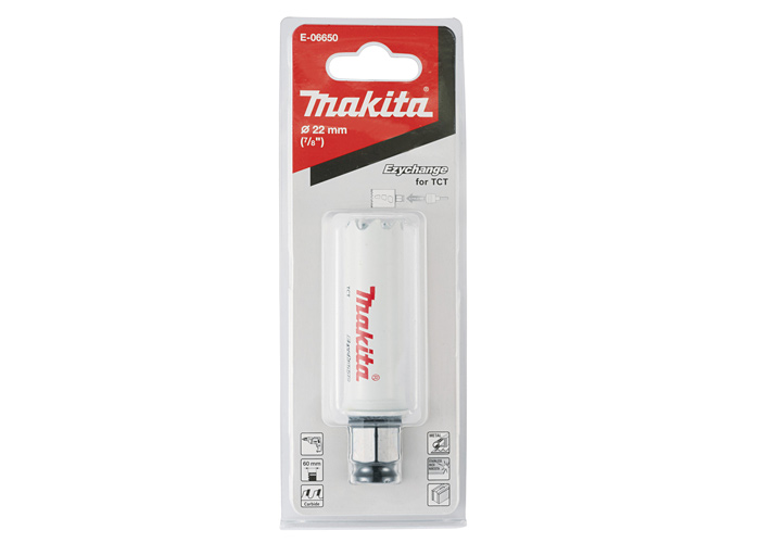 Универсальная коронка Ezychange TCT 22 мм MAKITA E-06650
