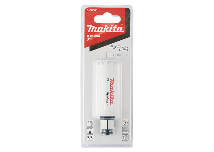 Универсальная коронка Ezychange TCT 25 мм MAKITA E-06666