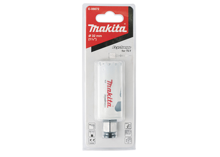 Универсальная коронка Ezychange TCT 32 мм MAKITA E-06672