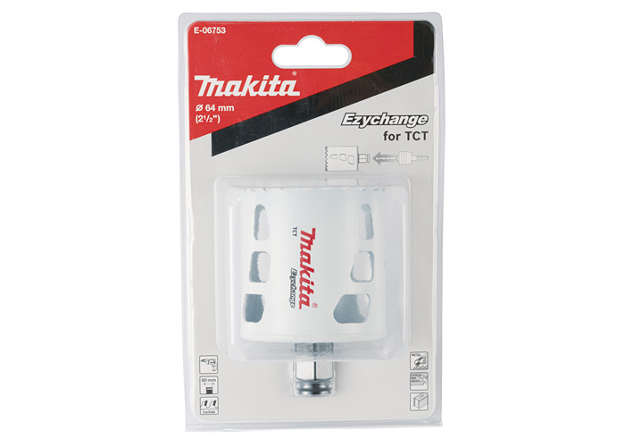 Универсальная коронка Ezychange TCT 64 мм MAKITA E-06753