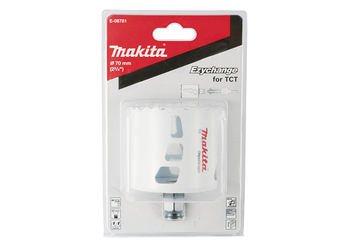 Универсальная коронка Ezychange TCT 70 мм MAKITA E-06781