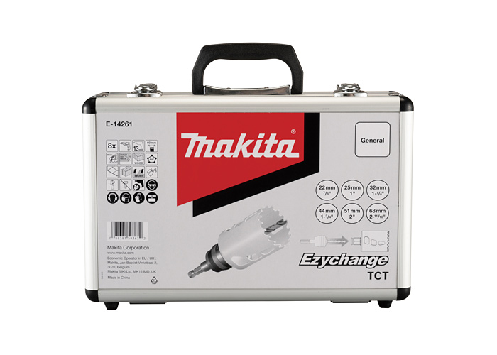 Набор универсальных коронок Ezychange TCT 8 шт. MAKITA E-14261