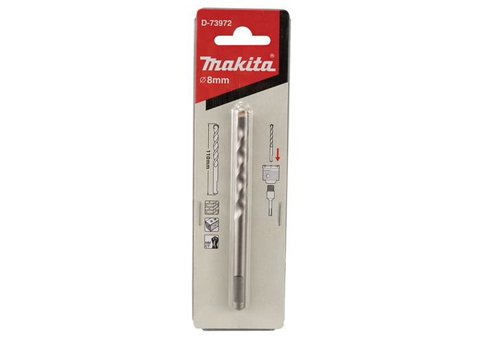 Центрирующее сверло для коронок по бетону 8x110 мм MAKITA D-73972