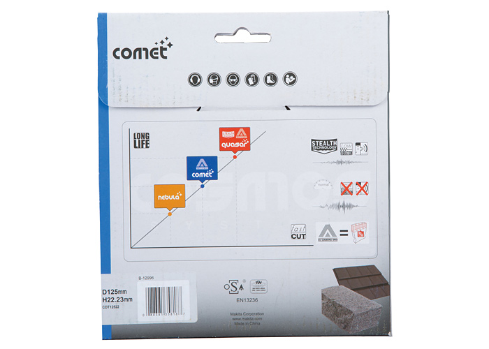 Алмазный диск COMET по камню MAKITA B-12996