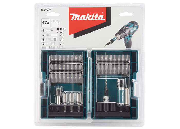 Набор бит и насадок 47 шт. MAKITA D-73461